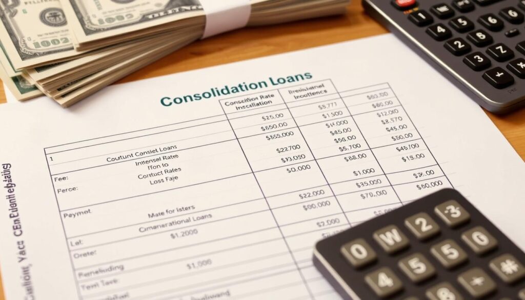 costs of consolidation loans